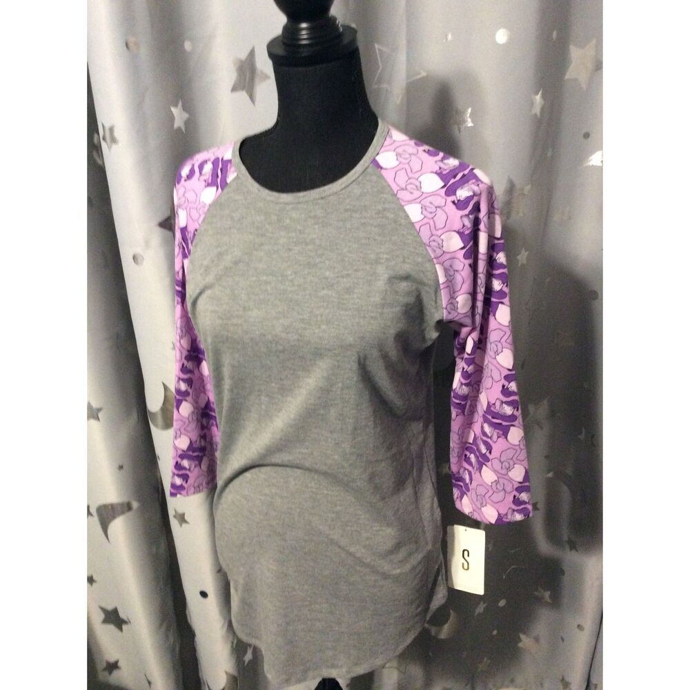 New NWT Disney Donald Duck T Shirt LuLaRoe Randy Small Purple